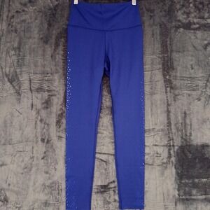 CALIA Leggings Womens S NWT Navy Power Sculpt High Rise Placed Shine Athletic